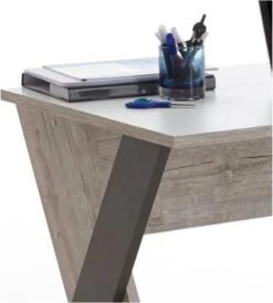 LOMADO® Schreibtisch LEEDS-10 Sandeiche Nb./weiß/Lava/Denim, B X H X T Ca. 135 X 76,4 X 67,5 Cm 7 LOMADO® Schreibtisch LEEDS-10 Sandeiche Nb./weiß/Lava/Denim, B X H X T Ca. 135 X 76,4 X 67,5 Cm -Komar Verkäufe 21704775 03