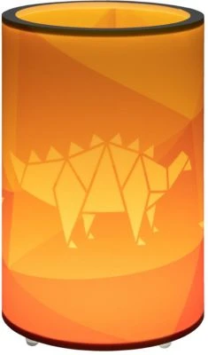 Elobra Tischleuchte "Dinopoly" LED, Orange 4 Elobra Tischleuchte "Dinopoly" LED, Orange – Bild 4