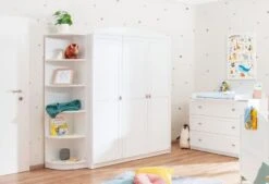 Pinolino Kleiderschrank LAURA, 3-türig, Weiß -Komar Verkäufe 2247115 04