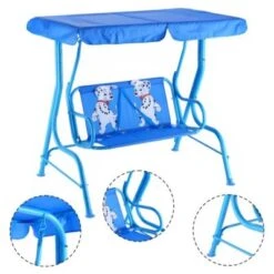 COSTWAY® Kinderschaukel 2 Sitzer Hollywoodschaukel 9 COSTWAY® Kinderschaukel 2 Sitzer Hollywoodschaukel -Komar Verkäufe 22590499 05