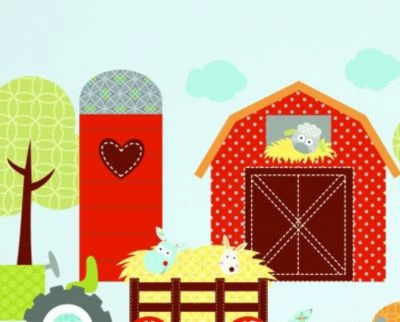 RoomMates Wandsticker Tiere Auf Dem Bauernhof, 42tlg. 5 RoomMates Wandsticker Tiere Auf Dem Bauernhof, 42tlg. – Bild 5