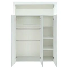 LOMADO® Kleiderschrank Kinderzimmer OLBIA-19 In Weiß, B/H/T: Ca. 130/186/54 Cm -Komar Verkäufe 22719901 05