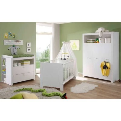 LOMADO® Wandboard Babyzimmer OLBIA-19 In Weiß, B/H/T: Ca. 75/20/15 Cm 4 LOMADO® Wandboard Babyzimmer OLBIA-19 In Weiß, B/H/T: Ca. 75/20/15 Cm – Bild 4