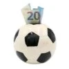 DEKOHELDEN24 Spardose Fussball Aus Keramik, In Schwarz Weiss Spardosen