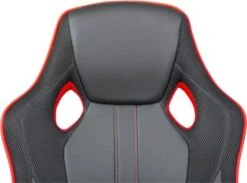 Inter Link Drehstuhl Racing Black, Schwarz/rot -Komar Verkäufe 23020098 05