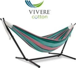 VIVERE Doppel Hängematte Mit Gestell 250 CM, WATER MELON 7 VIVERE Doppel Hängematte Mit Gestell 250 CM, WATER MELON -Komar Verkäufe 23753663 04