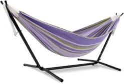 VIVERE Doppel Hängematte Mit Gestell 250 CM, TRANQUILITY