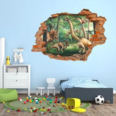 Nikima Wandtattoo 222 Wandtattoo Dinowelt - Loch In Der Wand Wandtattoos 4 Nikima Wandtattoo 222 Wandtattoo Dinowelt - Loch In Der Wand Wandtattoos – Bild 4