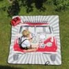 VW Collection By BRISA VW T1 Bulli Bus Picknickdecke (200x150cm) Mit Tragetasche