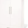 Pinolino Kleiderschrank TUULA, 2-türig, Nussbaum/Weiß