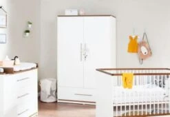 Pinolino Kleiderschrank TUULA, 2-türig, Nussbaum/Weiß -Komar Verkäufe 2416437 04