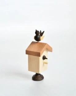 Holzspielzeug Starhaus Mit Singvogel Natur