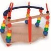Schaukelspielzeug Gitterschaukel Mit Perlen Bunt