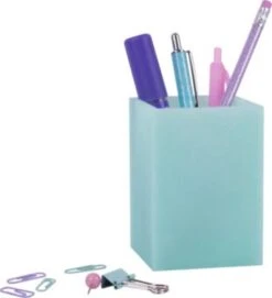 APLI Kids Stifteköcher Glittertürkis