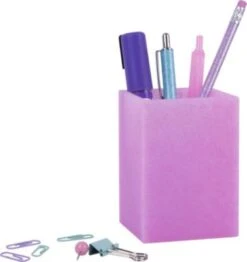 APLI Kids Stifteköcher Glitterfuchsia