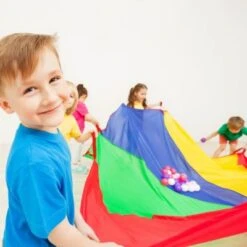 Relaxdays Buntes Schwungtuch Ø 3,5 M -Komar Verkäufe 25268167 03