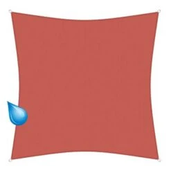 Gartenia Sunprotect Sonnensegel Hydro, Quadrat, 3 X 3 M