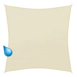 Gartenia Sunprotect Sonnensegel Hydro, Quadrat, 5 X 5 M