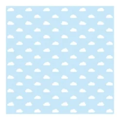 Bilderwelten Kindertapete No.YK54 Wolken Hellblau