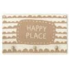 Bilderwelten Kindergarderobe Holz Spruch Happy Place Im Wolkenband Natur