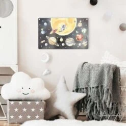 Bilderwelten Kindergarderobe Holz Aquarell Unser Planetensystem -Komar Verkäufe 25411769 04