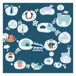 Bilderwelten Fototapete Antarktis - Eisbär Rudi Möchte Fisch -Komar Verkäufe 25418085 06