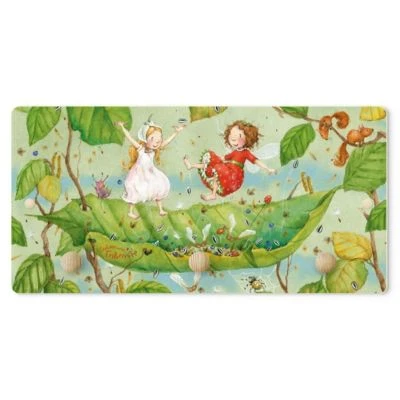 Bilderwelten Kindergarderobe Holz Erdbeerinchen Erdbeerfee - Trampolin 1 Bilderwelten Kindergarderobe Holz Erdbeerinchen Erdbeerfee - Trampolin