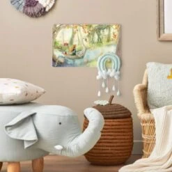 Bilderwelten Kindergarderobe Holz Lilia - Im Schwanenboot -Komar Verkäufe 25418531 05