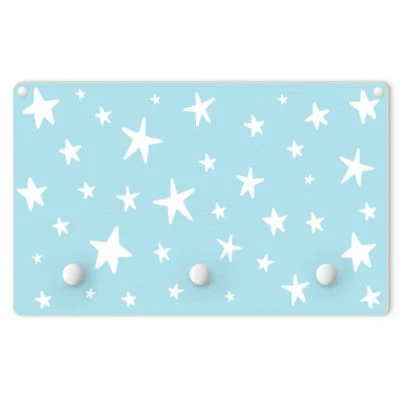 Bilderwelten Kindergarderobe Holz Gezeichnete Große Sterne Im Blauen Himmel 1 Bilderwelten Kindergarderobe Holz Gezeichnete Große Sterne Im Blauen Himmel