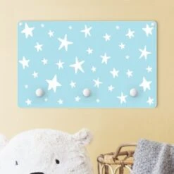 Bilderwelten Kindergarderobe Holz Gezeichnete Große Sterne Im Blauen Himmel 8 Bilderwelten Kindergarderobe Holz Gezeichnete Große Sterne Im Blauen Himmel -Komar Verkäufe 25418810 03