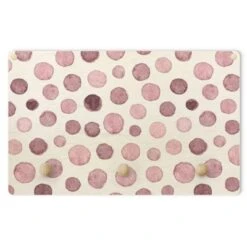 Bilderwelten Kindergarderobe Holz Aquarell Blasen In Altrosa