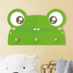 Bilderwelten Kindergarderobe Holz Frecher Frosch -Komar Verkäufe 25419045 03