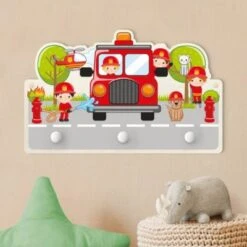 Bilderwelten Kindergarderobe Holz Feuerwehr Im Einsatz 8 Bilderwelten Kindergarderobe Holz Feuerwehr Im Einsatz -Komar Verkäufe 25419088 03