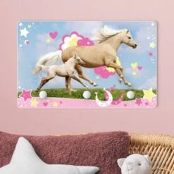 Bilderwelten Kindergarderobe Holz Zwei Galoppierende Pferde Mit Sternen 8 Bilderwelten Kindergarderobe Holz Zwei Galoppierende Pferde Mit Sternen -Komar Verkäufe 25419194 03