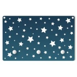 Bilderwelten Kindergarderobe Holz Sterne Im Nachthimmel