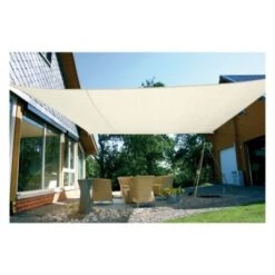 Eduplay Sonnensegel, Rechteck, Wasserabweisend, 6 X 4 M