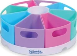 Learning Resources® Utensilienteller Stifteköcher Create-A-Space™ Storage Center Pastel, 10-tlg. -Komar Verkäufe 25827301 04