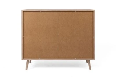 Finori Kommode "Mila", Sonoma-Eiche / Rafia-Geflecht, 2 X Türen 6 Finori Kommode "Mila", Sonoma-Eiche / Rafia-Geflecht, 2 X Türen – Bild 6