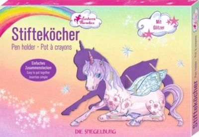 3D-Stifteköcher Einhorn-Paradies 2 3D-Stifteköcher Einhorn-Paradies – Bild 2