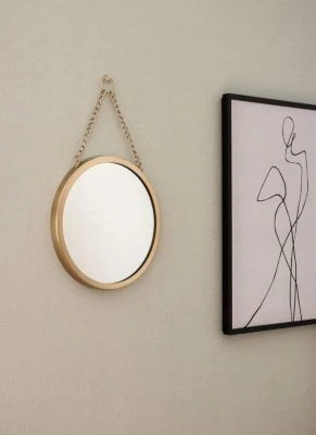 LaLe Living Wandspiegel Dilara Aus Eisen, Spiegelglas 3 LaLe Living Wandspiegel Dilara Aus Eisen, Spiegelglas – Bild 3