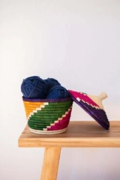 LaLe Living Korb Mit Deckel Jara Aus Bananenfaser -Komar Verkäufe 26105915 04