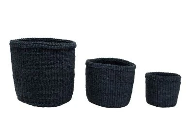 LaLe Living Korb 3er Set Elani Aus Sisal 1 LaLe Living Korb 3er Set Elani Aus Sisal