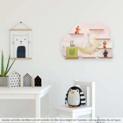 Kreative Feder Wandregal "Hasenmama & Baby" Passend Für Tonie-Box Und Figuren -Komar Verkäufe 26219880 03