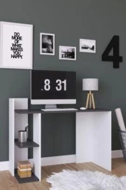 VCM Holz Schreibtisch Computertisch Arbeitstisch Bürotisch Ablage Sinkas 7 VCM Holz Schreibtisch Computertisch Arbeitstisch Bürotisch Ablage Sinkas -Komar Verkäufe 27209568 03