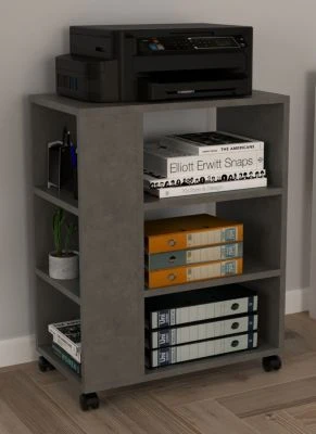 VCM Rollcontainer Beistellcontainer Bürocontainer Rollen Druckerschrank Rollen Tilus 2 VCM Rollcontainer Beistellcontainer Bürocontainer Rollen Druckerschrank Rollen Tilus – Bild 2