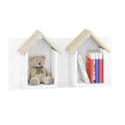 LOMADO® Jugendzimmer Set Mit Schreibtisch ELVA-131 In Weiß Mit Fjord Buche Nb. Und Hellrosa, B/H/T: Ca. 337/193/80 Cm -Komar Verkäufe 27336998 05