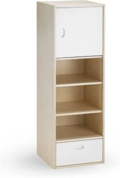 Traturio Regalschrank Birke Multiplex Kombinierbar Mit Türe In Verschiedenen Farben -Komar Verkäufe 27378435 04