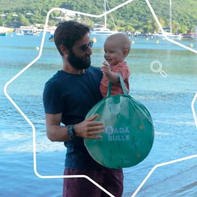 Badabulle Strandmuschel Safari Mit UV-Schutz 50 Plus 5 Badabulle Strandmuschel Safari Mit UV-Schutz 50 Plus – Bild 5