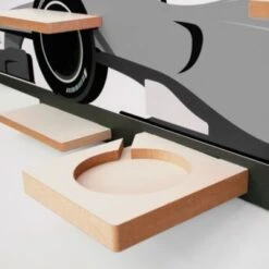 Kreative Feder Musikbox-Regal "Rennauto" Passend Für Tonie-Box Und Figuren -Komar Verkäufe 27735056 03