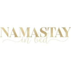 Bilderwelten Wandtattoo Namastay In Bed Gold